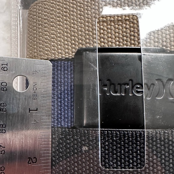 Hurley 3 pack web belt - NWT - Picture 6 of 8